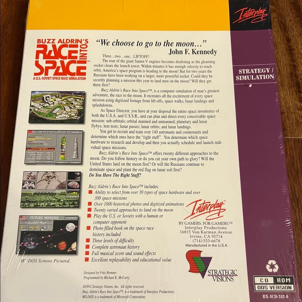 Interplay vintage 1992